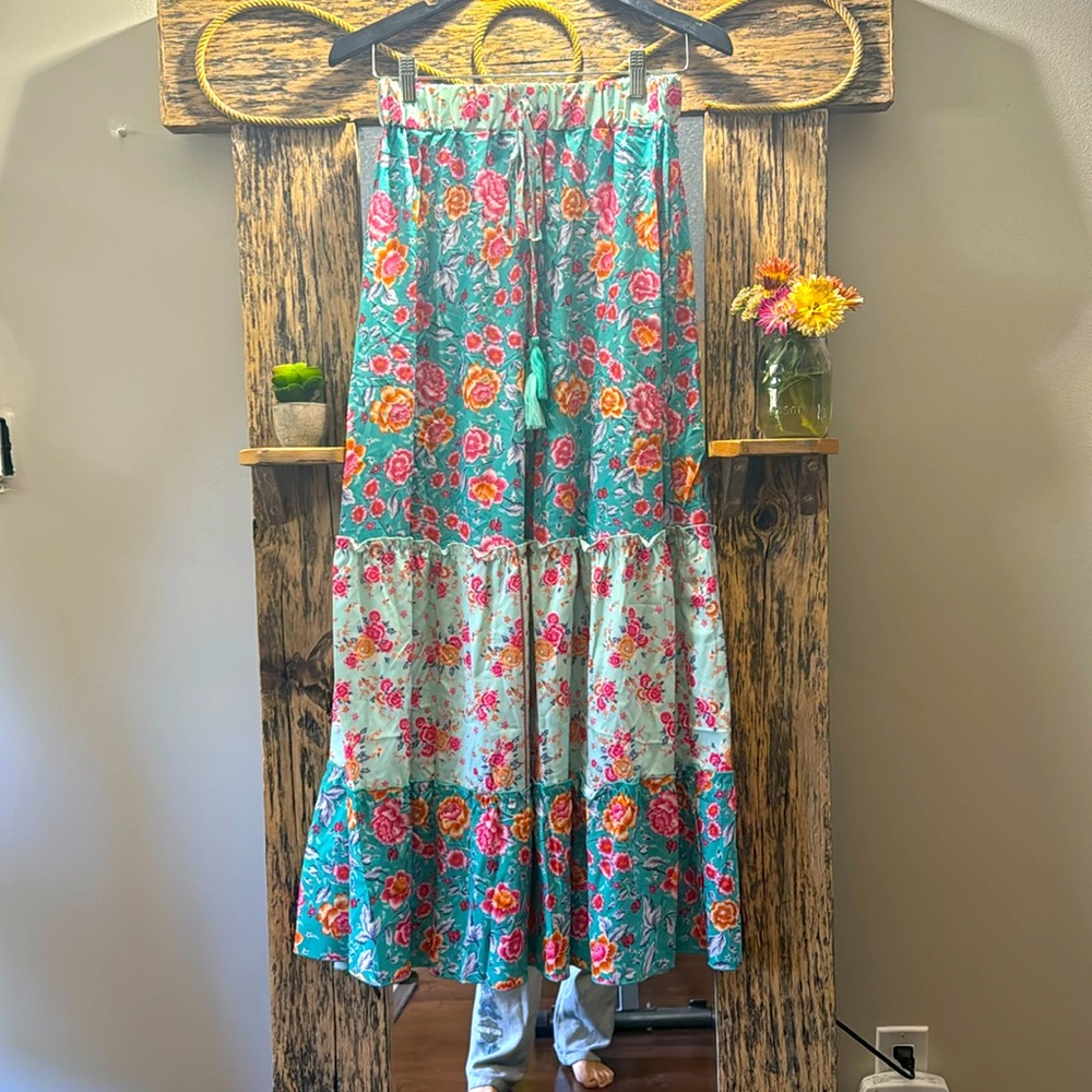 Gorgeous bohemian maxi skirt